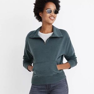 Madewell Popover Zip Sweatshirt
